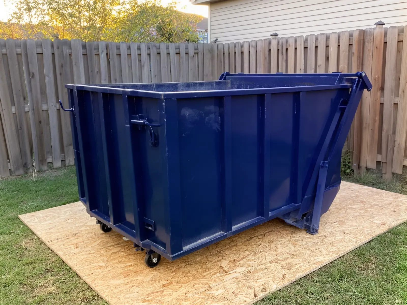 Roll-off dumpster from Cowboy State Dumpster Rental in Cheyenne, WY
